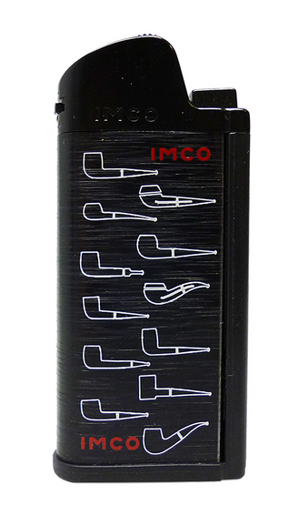 IMCO Pfeifenfeuerzeug Steinzündung &amp; Besteck schwarz #1800009
